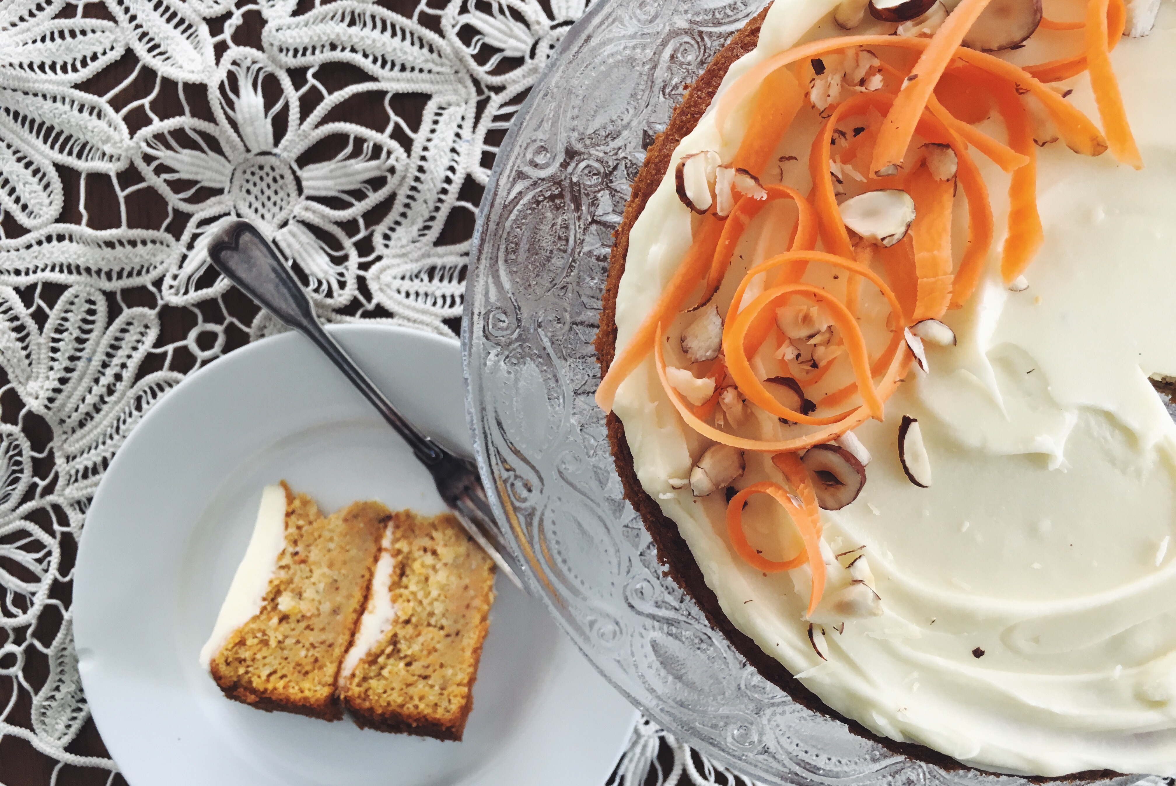 Carrot Cake - meine Rüeblitorte mit Frischkäse-Icing