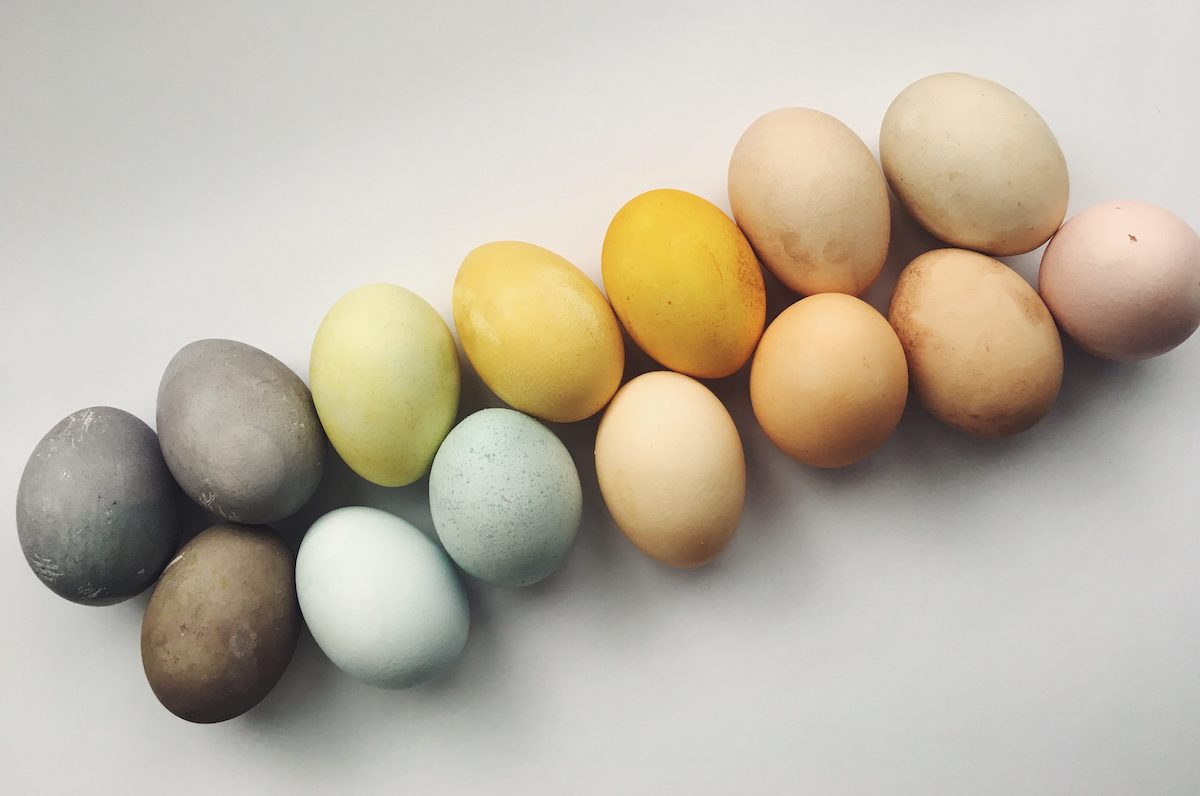 Ostereier färben, ganz natürlich und einfach